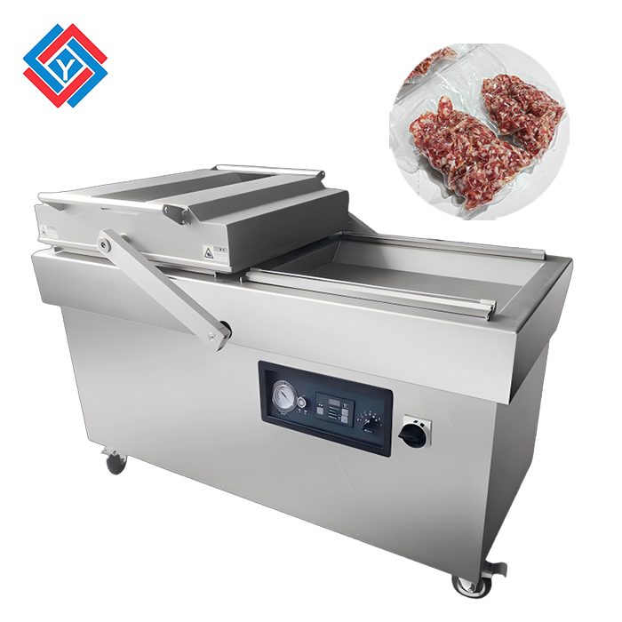 連續(xù)真空包裝機(jī)JYB-600(凹平槽)